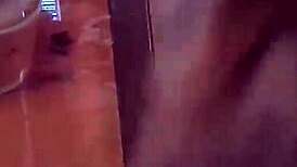 amateur lesbians munch tits outdoors at public fast food spot