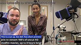 whoa miss mars in latex nurse gloves vibes to big tit orgasm