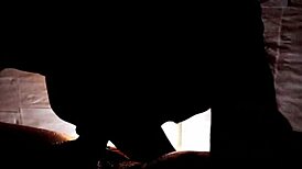 candlelight turns romantic as wife deepthroats big cock at party