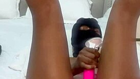 curvy teen whore oils up spreading wet squirting pussy wide