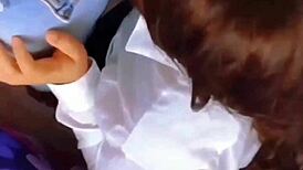 Mexican schoolgirl craves first real semen after outdoor anal creampie addiction kicks in