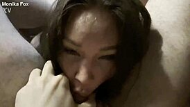 a fan pov brutalizes monika fox bdsm rough anal facefuck deepthroat pissing cum mouth sloppy