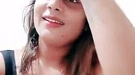 naughty indian babe shakes big tits and ass wildly!