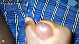 i jerked off hard thinking of you watching my big cock