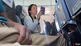 Crazy Couple's Risky Outdoor Handjob Ends with Huge Public Cum Explosion