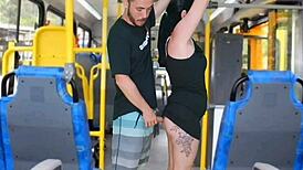 me gropin my pussy on the bus feelin so dirty and horny latina style