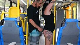 me gropin my pussy on the bus feelin so dirty and horny latina style