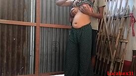 student, why pound your village teacher's pussy doggystyle so deep in homemade vid?