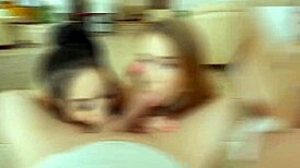 He rams my ass while vibrator buzzes pussy in changing room chaos