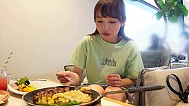 My rental girlfriend's huge e-cup tits keep my cock rock hard