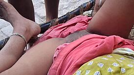 South Indian aunty's passionate hairy pussy fuck drives me wild