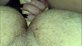 😱 homemade milf pegs hubby insane with double strapon orgasms!!