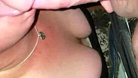 dude johnny scores epic outdoor blowjob from his friend's hot blonde mom!!