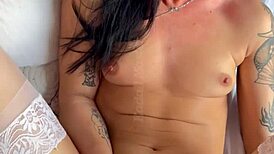 Our real homemade amateur couple sex ride doggystyle cowgirl tight pussy