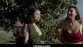 Pure taboo bella rolland avery black finger each other on risky house tour