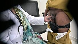 Ever seen an Indian doctor sneak sex with her patient on hidden cam?