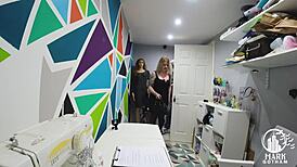 Lola Eastking Shoplifting Slut Seduces Nerd with Dirty Talk Titfuck