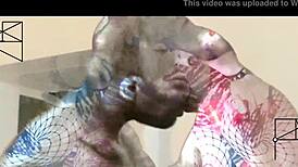 charlie's hairy brazilian orgy with oral kissing and horny music ecstasy