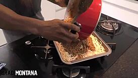 that hung black stud came deep inside angel lima with mark butt pounding