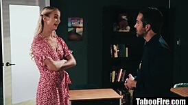 Creepy Janitor Pounds 18yo Blonde Student Skinny Pussy Hard And Raw