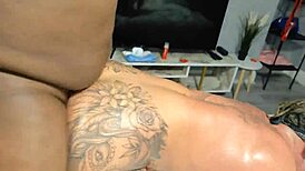 Monster BBC Destroys Ass With Wild Deepthroat Rimjob