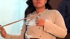 filipina bbw slut rips clothes for teasing fat strip moan