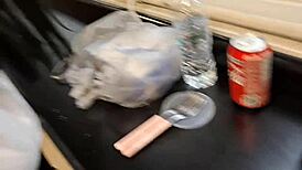 morena wife hairy pussy fucked doggystyle public street quickie cumshot in mouth pov