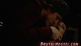 bdsm machine makes these fucksluts squirt wildly on holiday