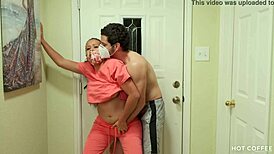 curvy latina nurse squirts after hospital shift husband fucks big ass