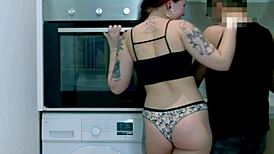 i love how this college babe rides both flatmates' cocks doggystyle cowgirl