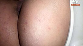 Pissing Compilation Golden Rain Femdom with Horny European Wives in Toilets