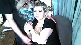 sexy mature wife teases hubby with balcony pranks turning into rough pussy fucking.