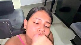 After Morning Coffee She Craves Sweet Dessert Treat