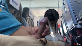 Crazy Couple's Risky Outdoor Handjob Ends with Huge Public Cum Explosion