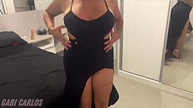 Homemade Sensual Solo Masturbation Cums Hard Using Friend's Thick Cock