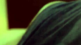 Real couple shares intimate sex in jeans black bra panties