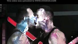 charlie's hairy brazilian orgy with oral kissing and horny music ecstasy