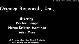 whoa miss mars in latex nurse gloves vibes to big tit orgasm