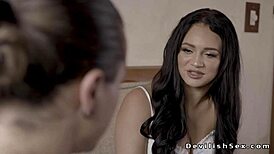 hubby pounds my saggy tits hard i love his cock ugh