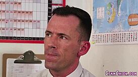 classy british femdom ladies humiliate with cfnm handjobs