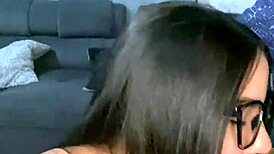 latina slut in tight dress moans as couple friends creampie her petite curvy pussy closeup