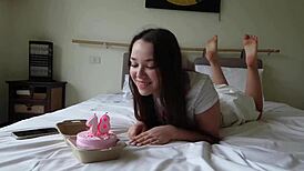 Stepsister's birthday party featured games, cake, singing, and joyful moments with family. It ended beautifully for all guests.