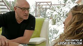 her angry husband rips her holes wide with his monster cock stretching and humiliating nonstop