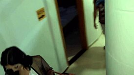 neighbor shows up expecting chat but begs for my huge cock anal