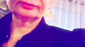 sexy mature woman hides her overwhelming craving for passion