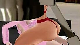 Strict Professor Punishes Naughty Student. Intense Lesbian Sex Explodes!