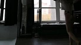 Elza Kom's huge curvy Latina ass in lingerie begs for bimbo domination and panty worship