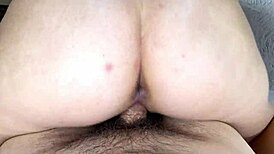 Caught fat milf jerking huge cock pov dripping cum load 😍💦