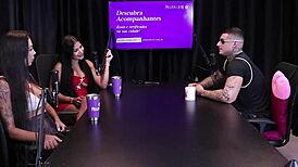 i never thought i'd go passive but this transsexual scene with seven guys made me shine