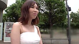 frustrated japanese wife with perfect ass rides cock doggystyle after cold hubby neglects her 🍑😩💦